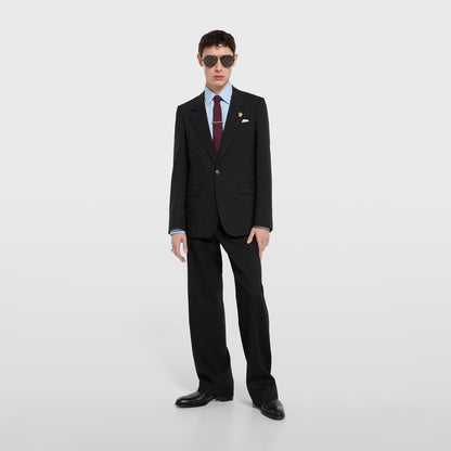Chemise en popeline de coton GG