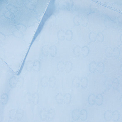 Chemise en popeline de coton GG