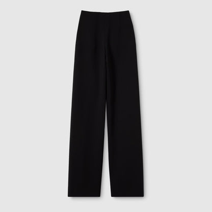 Pantalon en laine stretch technique