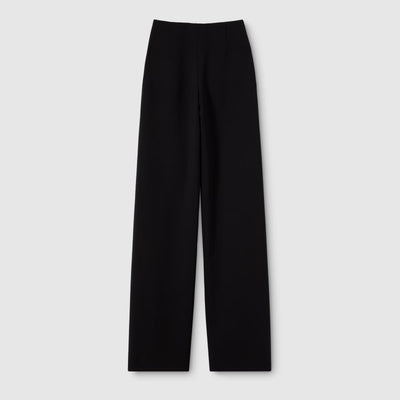 Pantalon en laine stretch technique