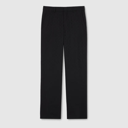 Pantalon en laine GG