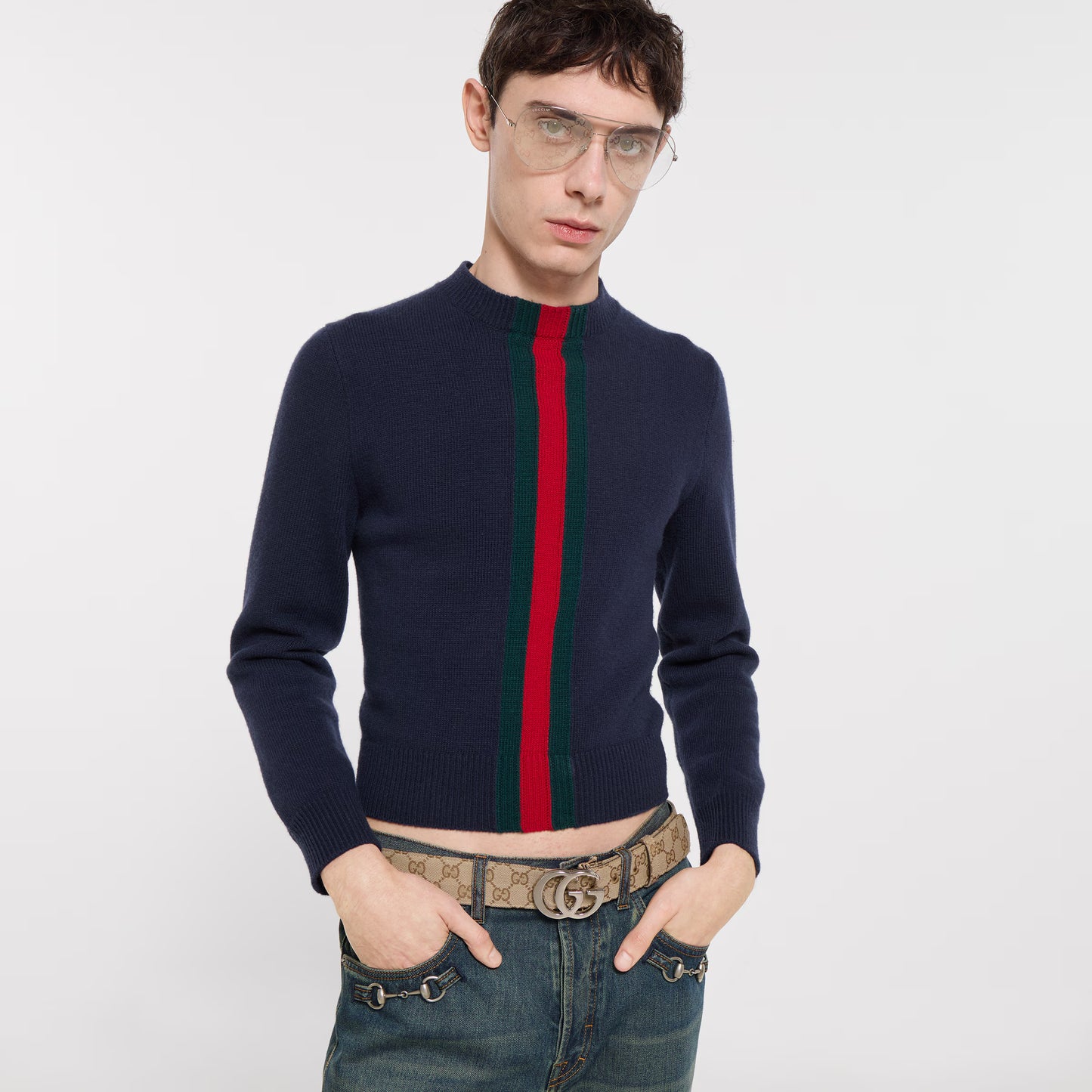 Ceinture Marmont plate