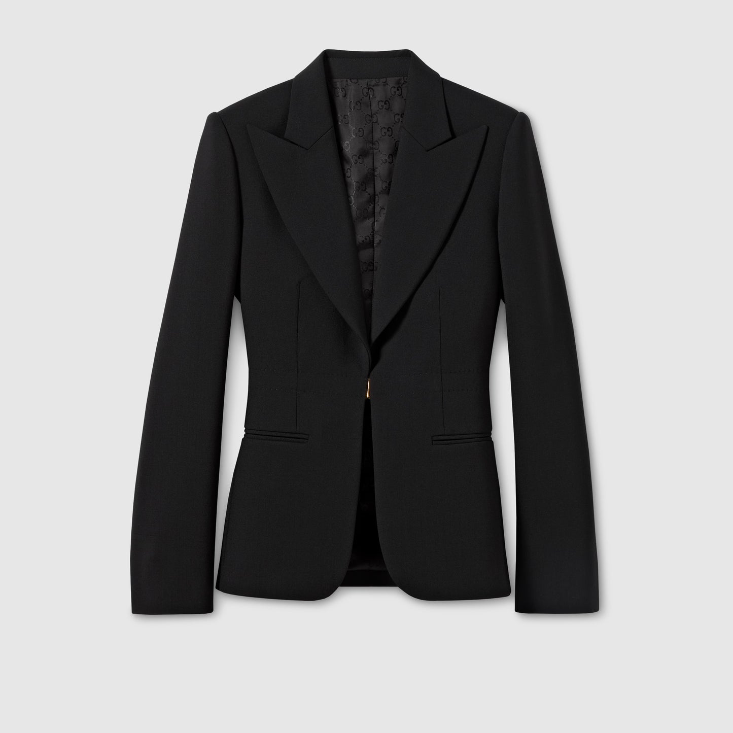Veste en laine stretch technique