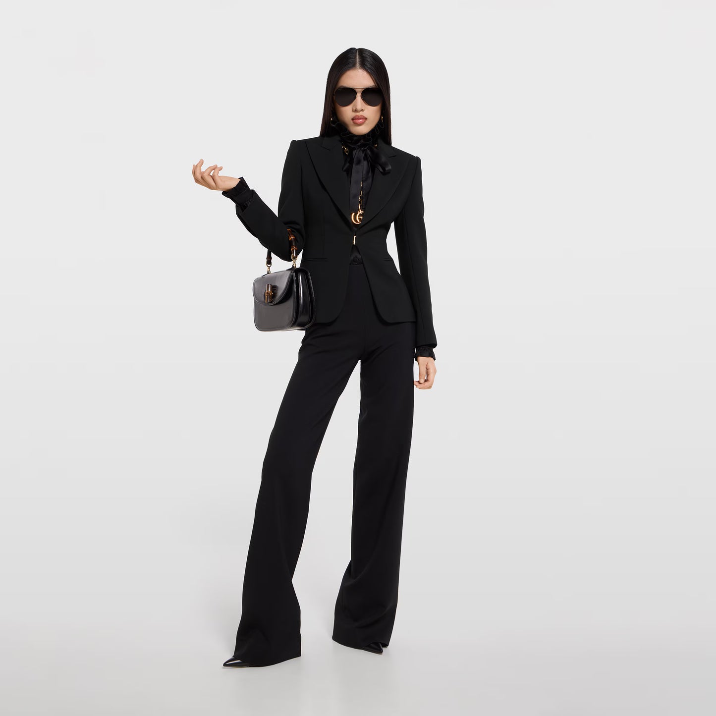 Veste en laine stretch technique