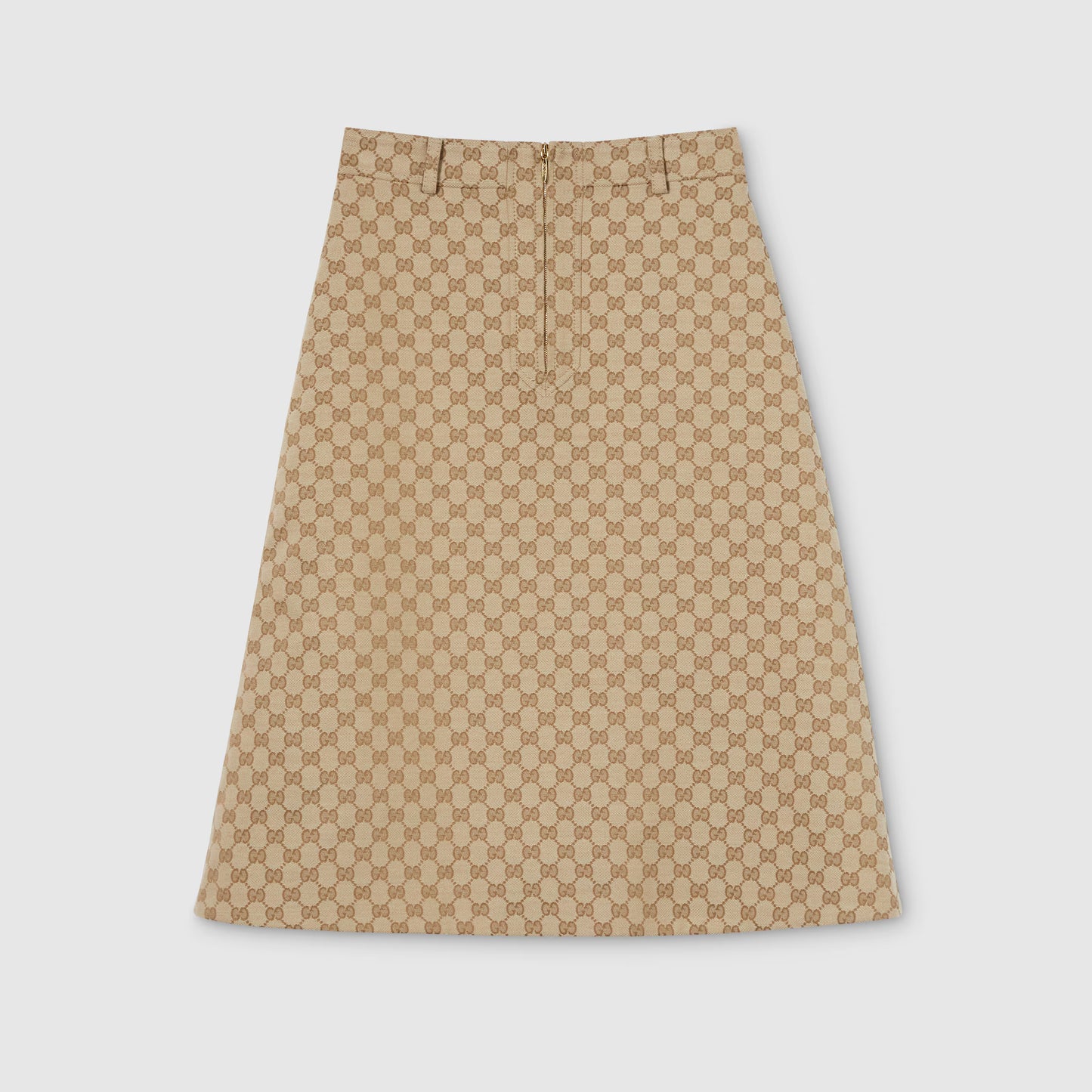 Jupe en toile de coton GG
